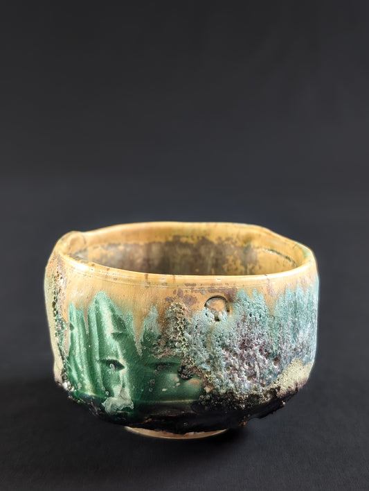 Chawan 'Sulphur Bloom'