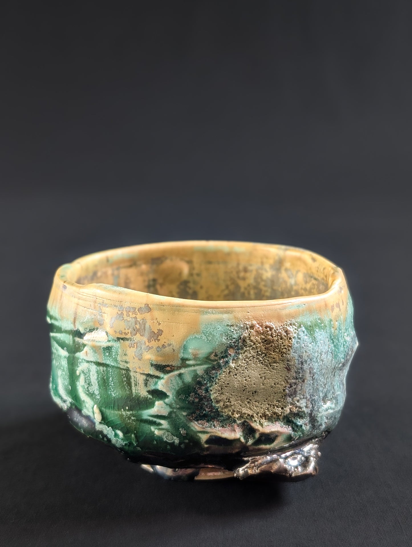 Chawan 'Sulphur Bloom'