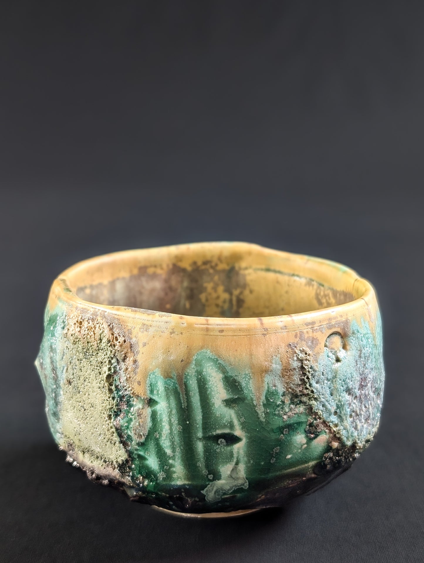 Chawan 'Sulphur Bloom'