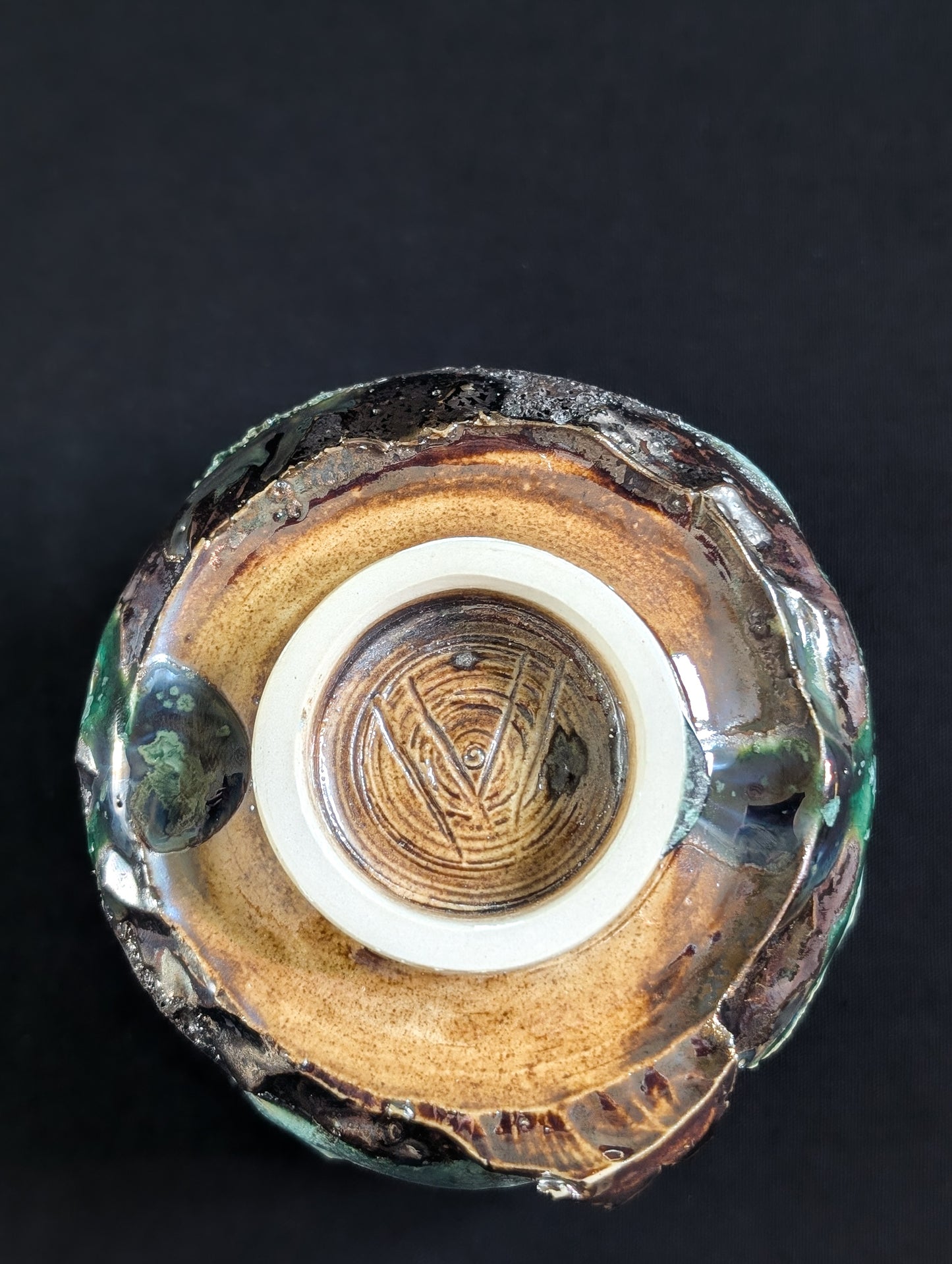 Chawan 'Sulphur Bloom'