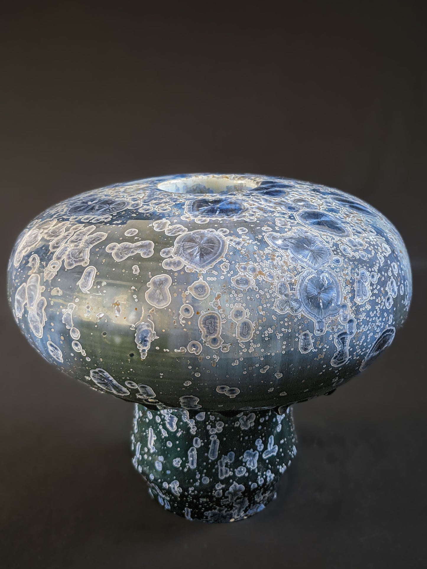 Full frontal shot of Majestic Verdance, highlighting the organic curves and striking emerald tones.